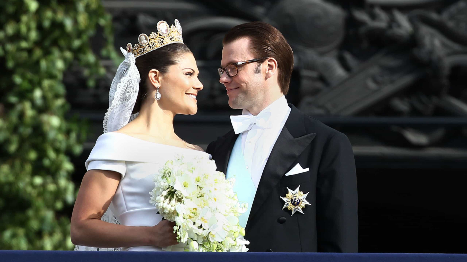 Há 15 anos, princesa Victoria da Suécia casou com o seu personal trainer