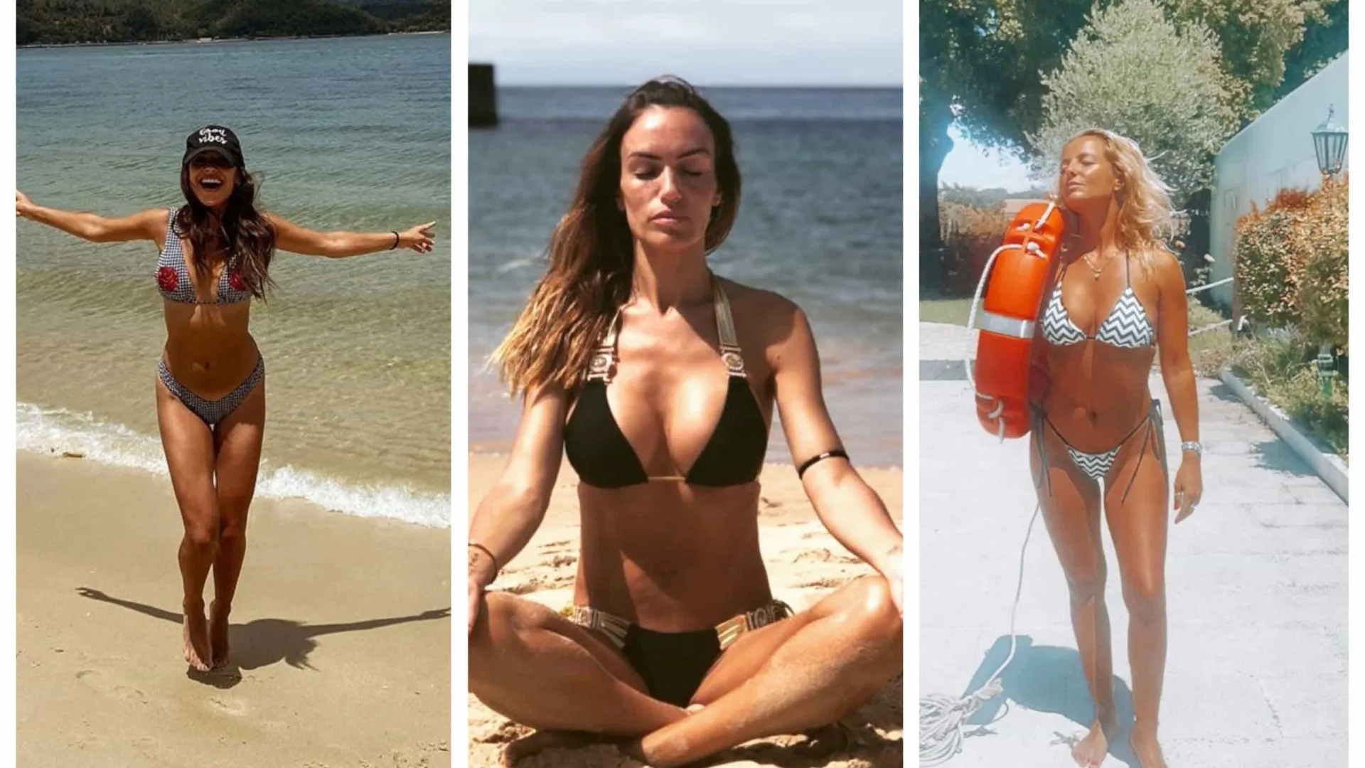 Sábado em biquíni! Famosas portuguesas 'aquecem' as redes sociais