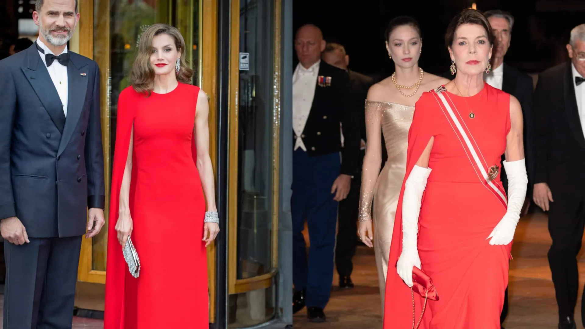 Letizia vs. Carolina do Mónaco: O gosto por este clássico intemporal
