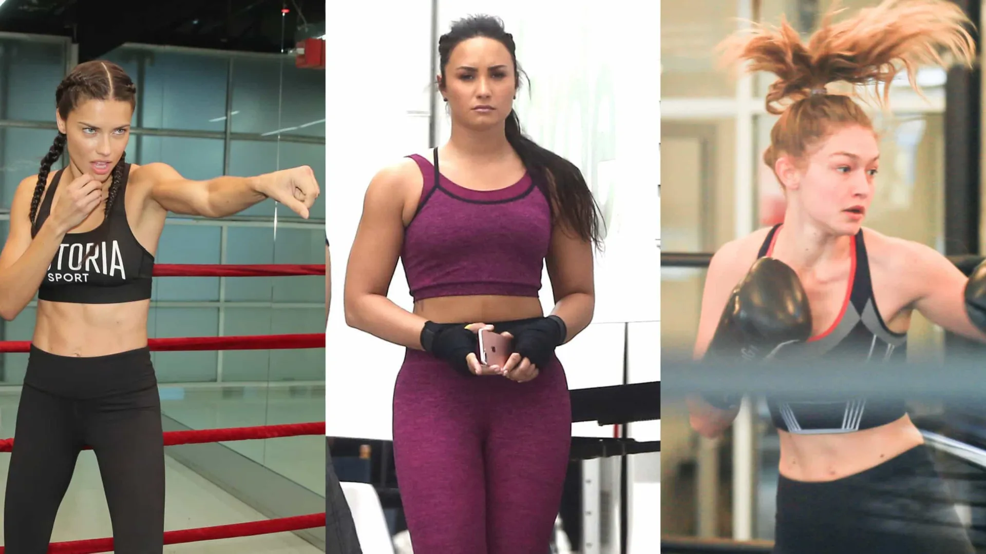 Celebridades que adoram treinos de boxe
