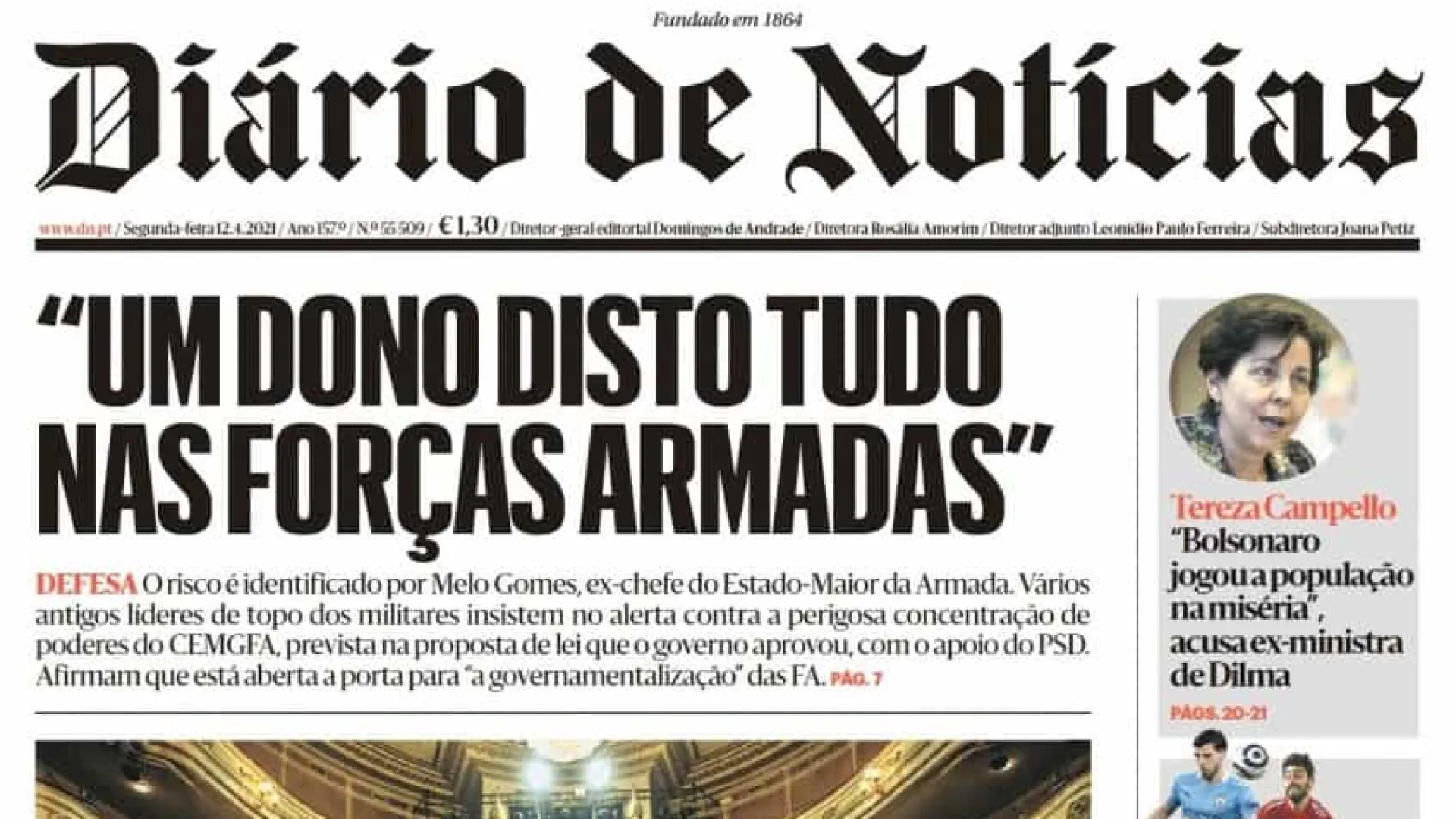 Hoje é notícia: Guterres garante tacho a Ivo Rosa; Dose única chega na 4ª