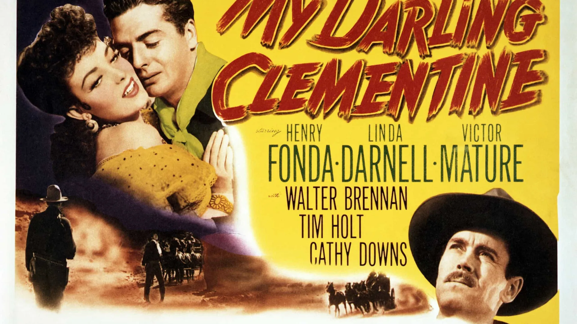 Arte de cartazes de filmes western antigos