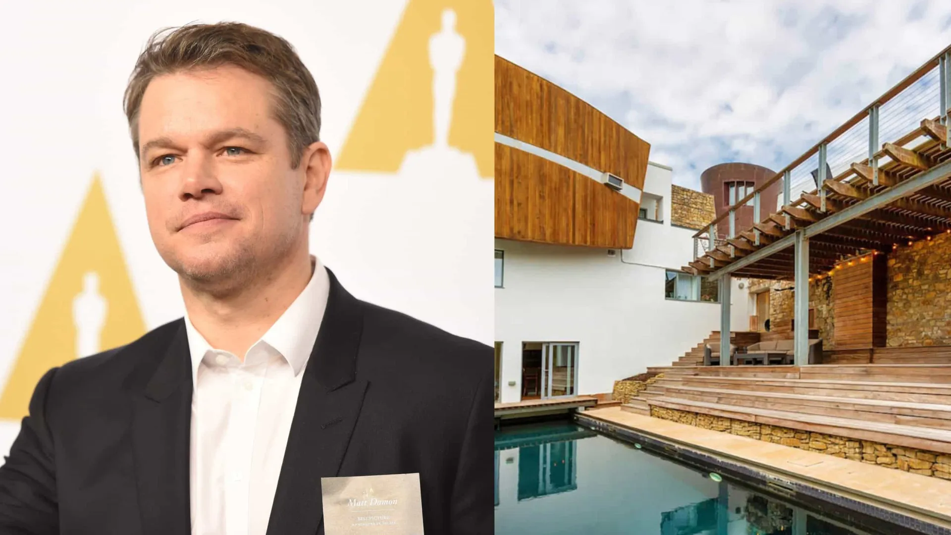Casa de 'conto de fadas' na qual Matt Damon viveu foi vendida