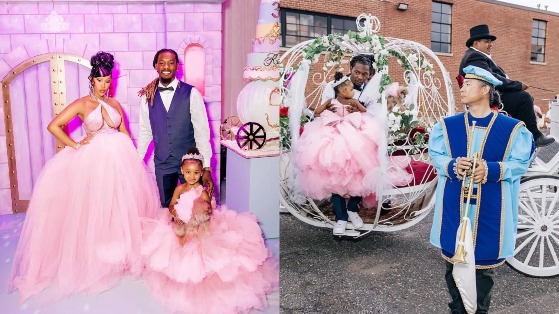 Uma verdadeira Cinderela! A festa de aniversário da filha de Cardi B