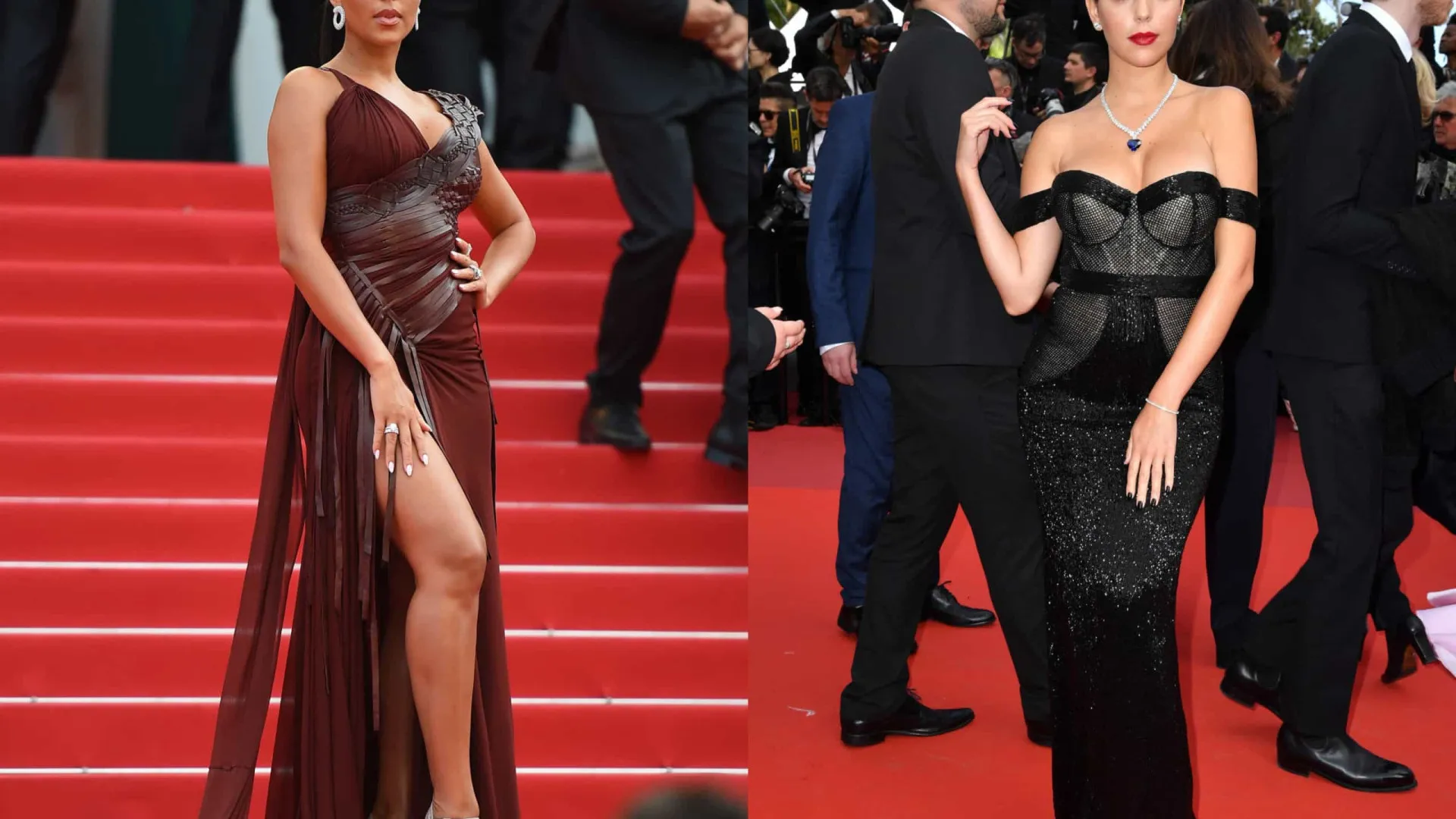 Look da Semana: Em Cannes, que vestido de Georgina Rodríguez mais gostou?
