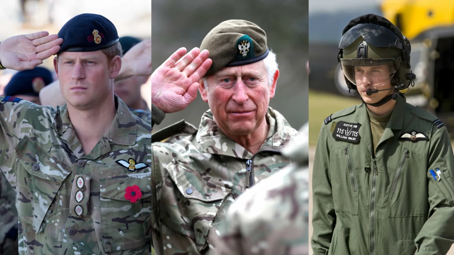 A realeza britânica que serviu nas Forças Armadas