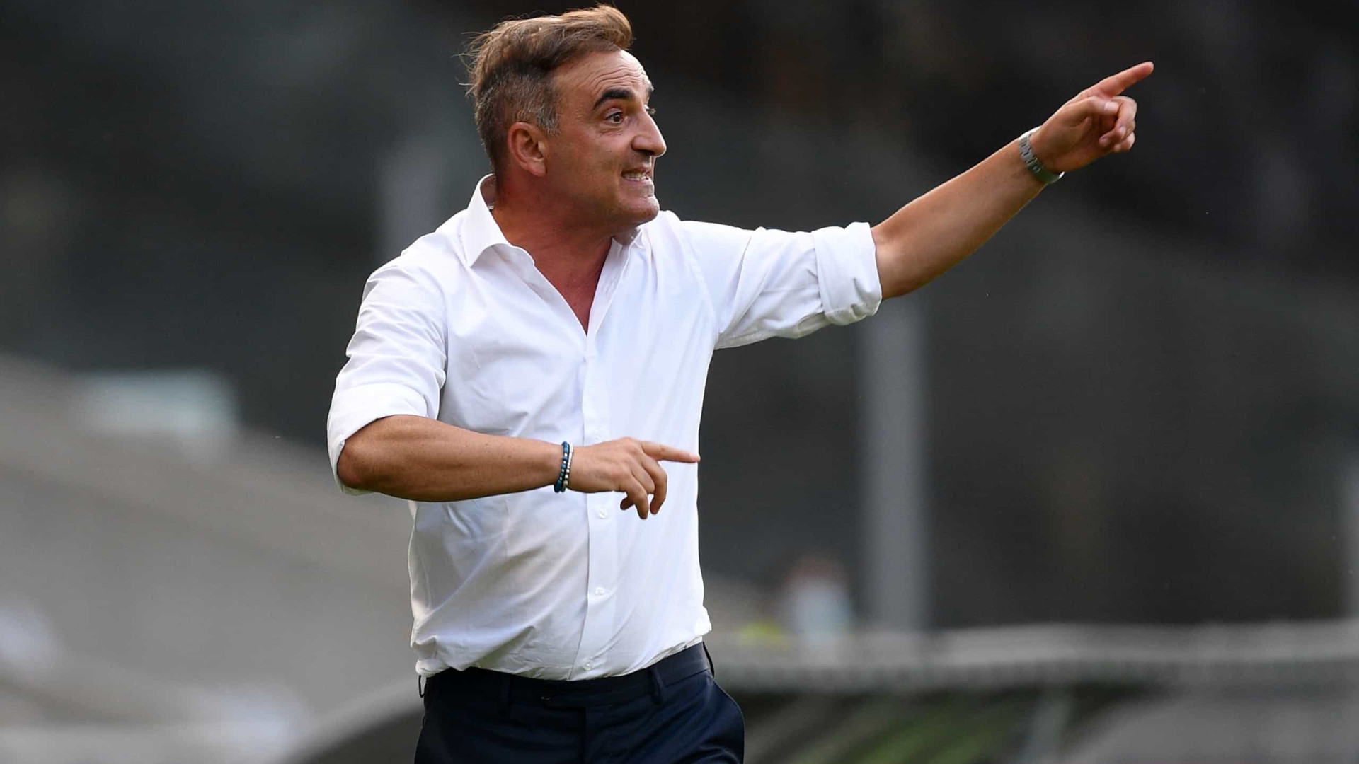 Carlos Carvalhal quer uma reação depois de derrota que 