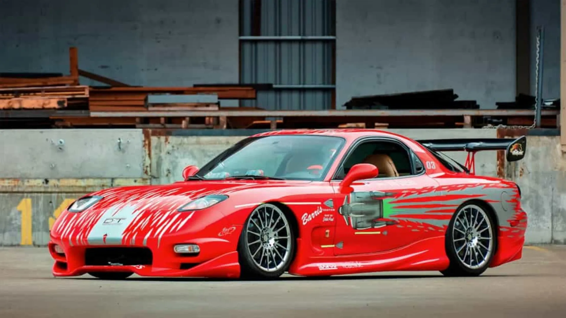 Mazda RX-7 de Dominic Toretto vai estar à venda em leilão