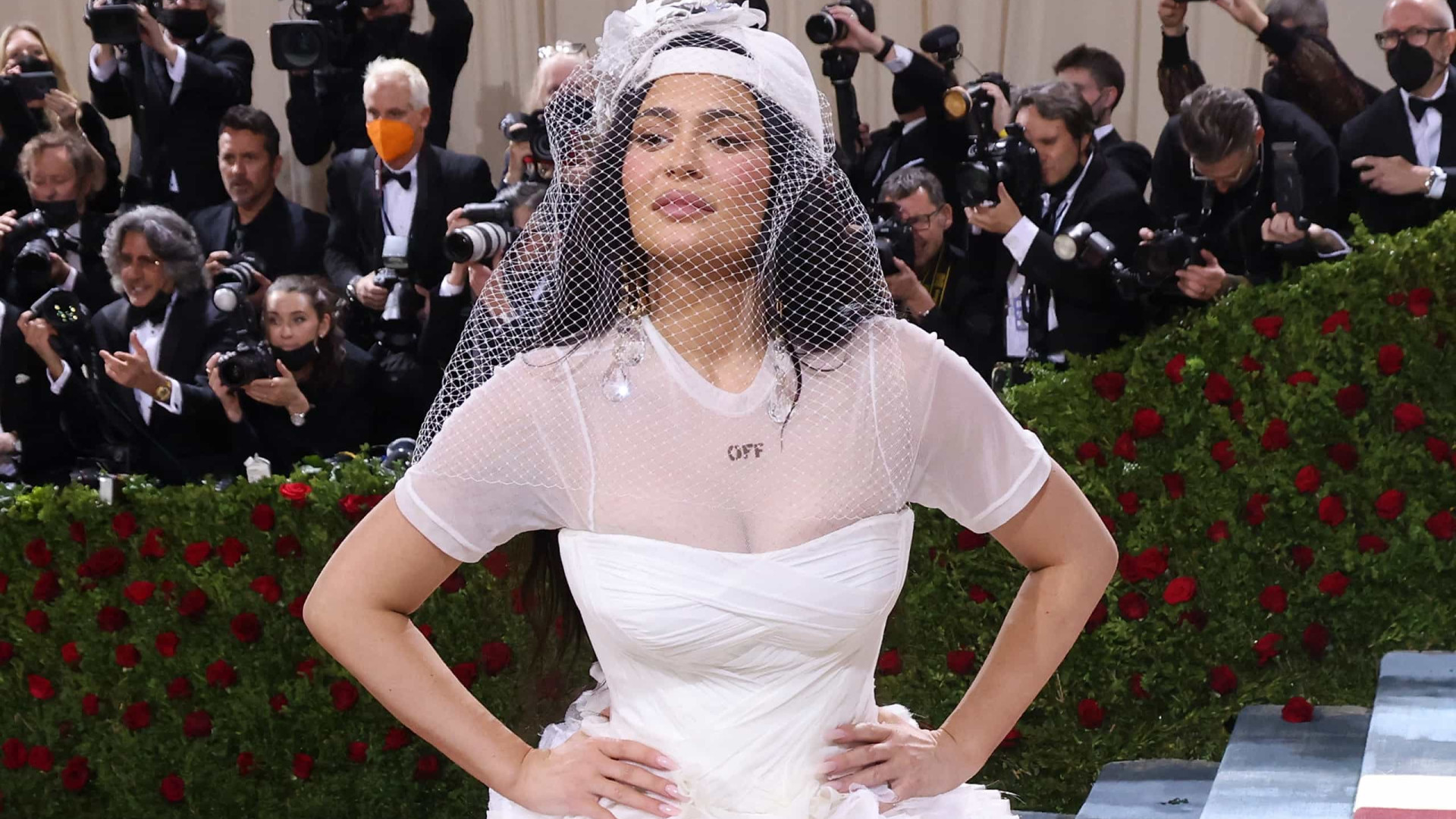 Kylie Jenner usa vestido de noiva na Met Gala