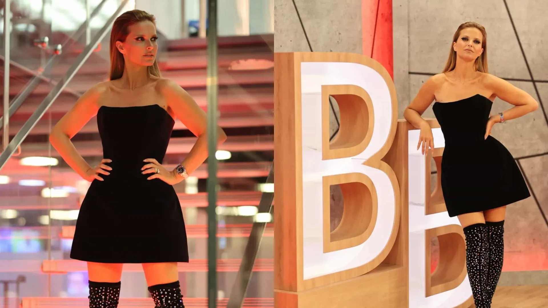 O arrojado look de Cristina Ferreira para a emissão especial do 'BB'