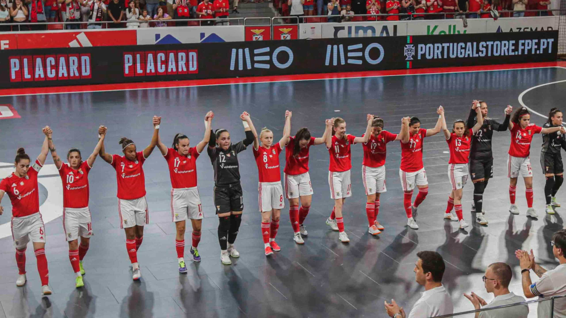 Benfica sagra-se pentacampeão de futsal feminino