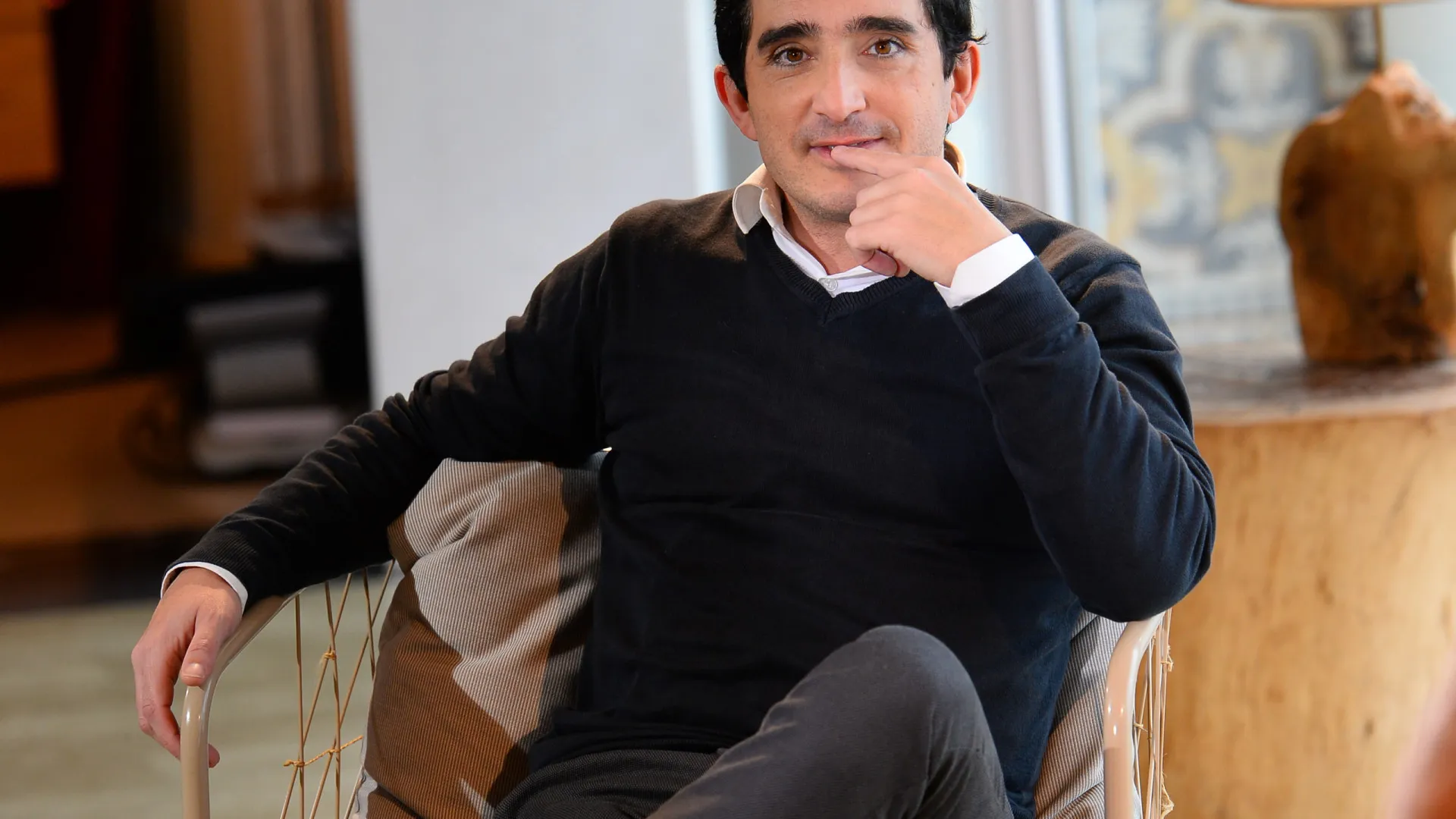 
                    Manuel Melo lavado em lágrimas após sair da 1.ª Companhia. 