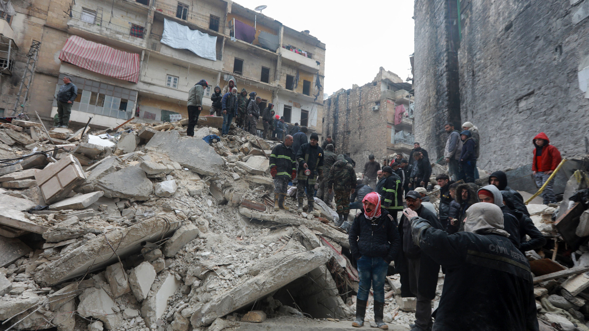 Síria pede apoio após sismo. Mecanismo de Proteção Civil da UE ativado
