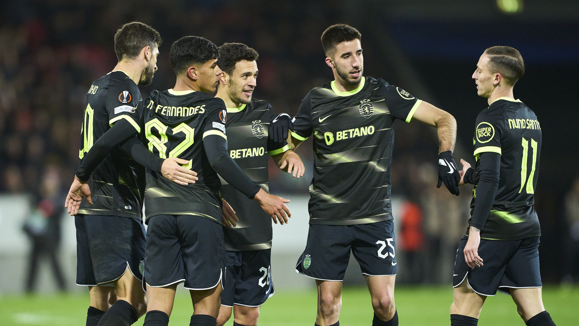 Liga Europa: Golo de Coates garante o empate no último minuto