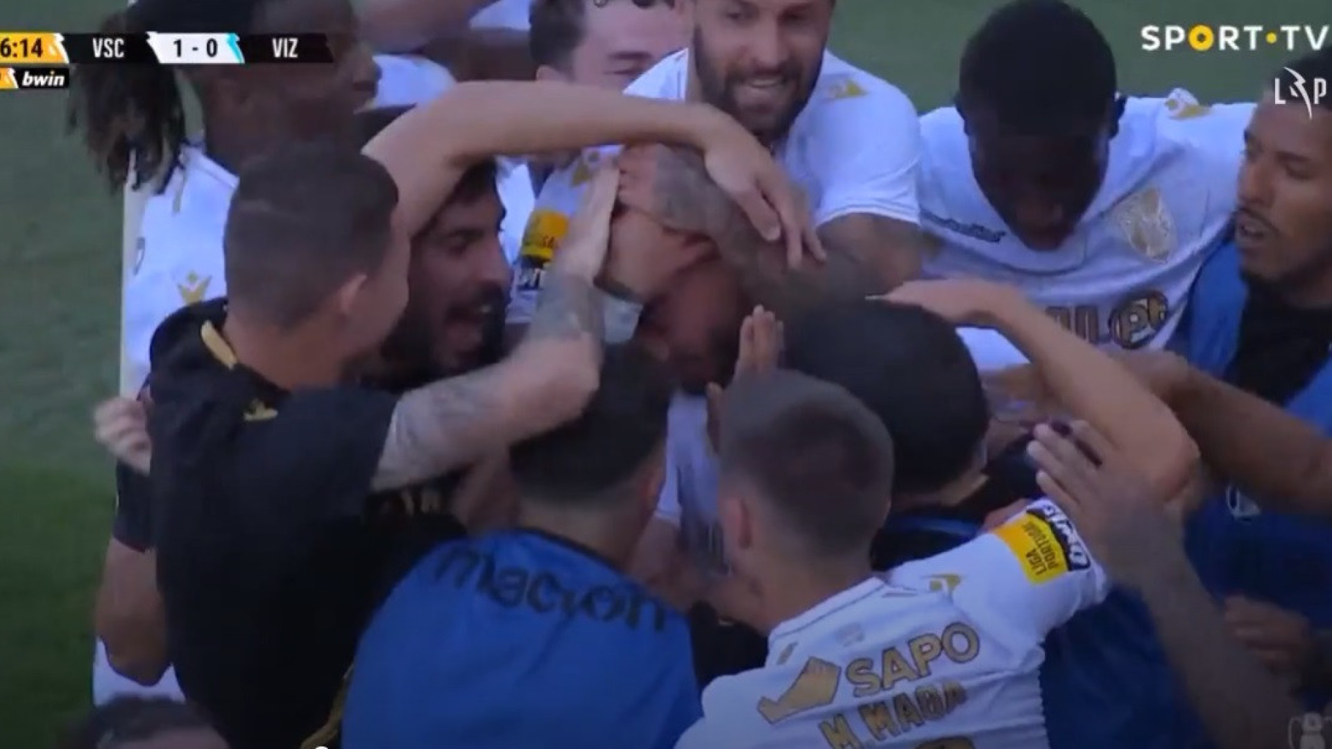 Ao 31.º jogo pelo Vitória SC, assim foi a estreia a marcar de Villanueva