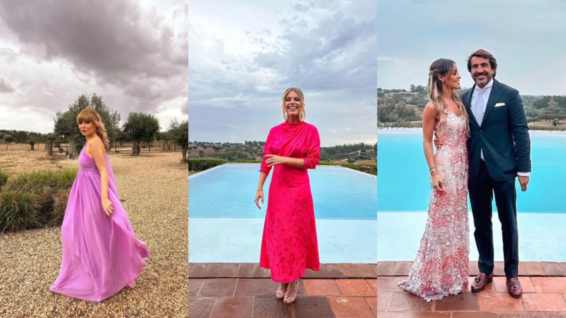 Os looks das famosas em fim de semana de casamento