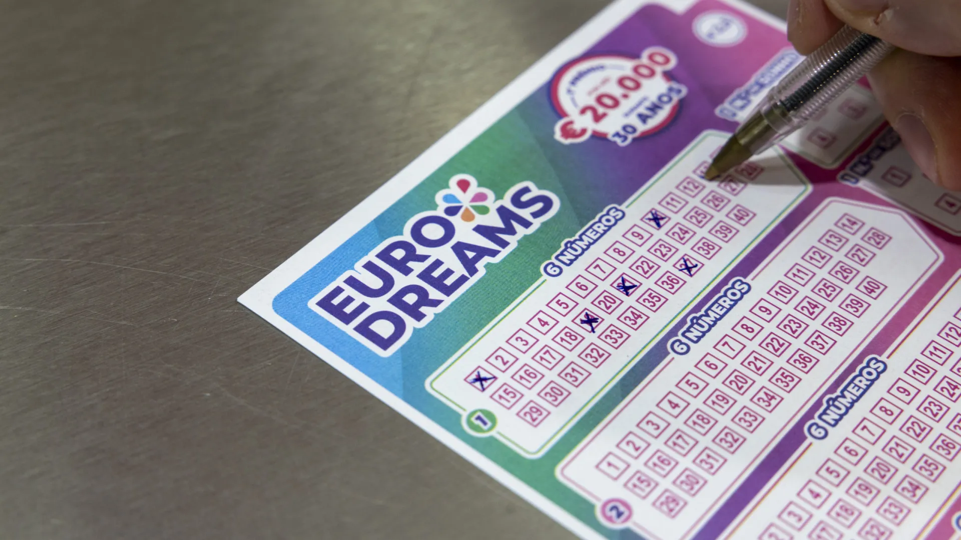 
                    É o seu dia de sorte? Confira a combinação vencedora do EuroDreams
                