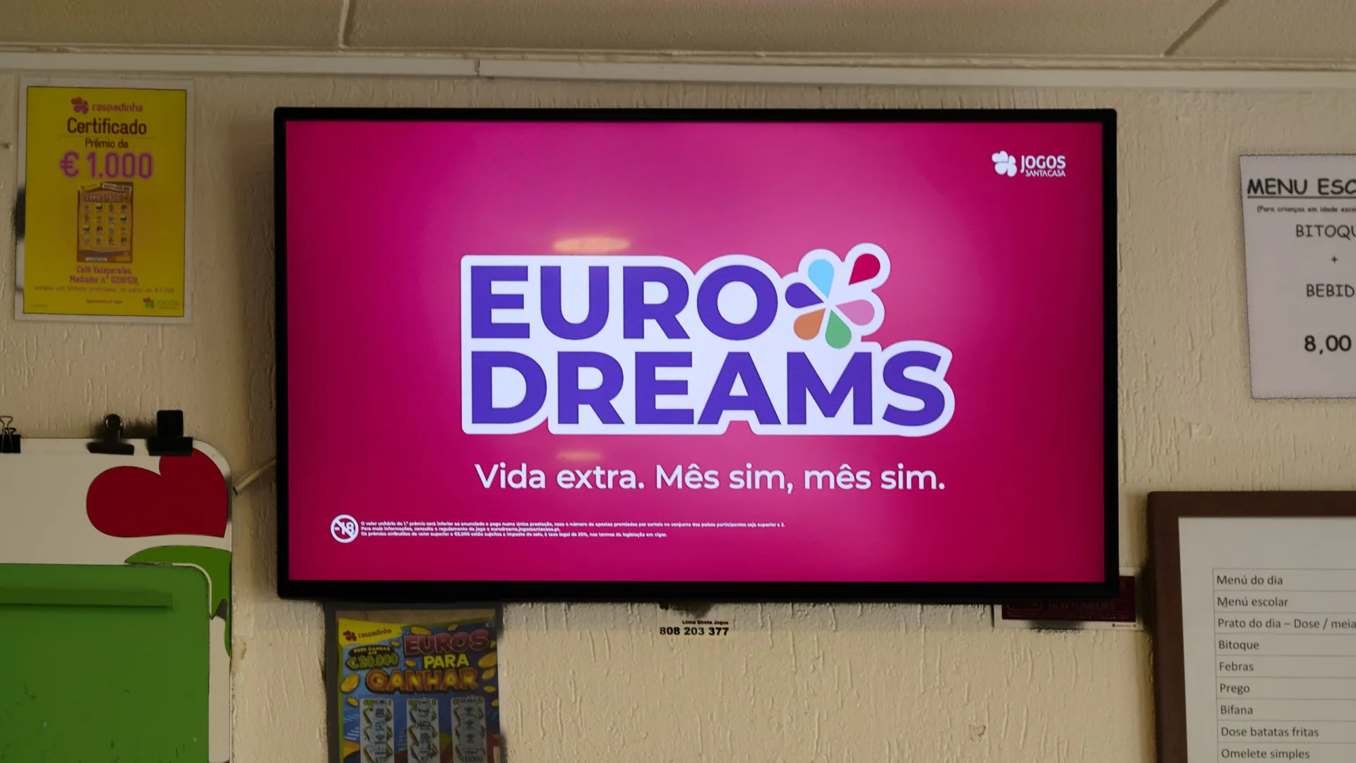 
                    Último mês do ano chega com mais sorte? Eis a chave do EuroDreams
                