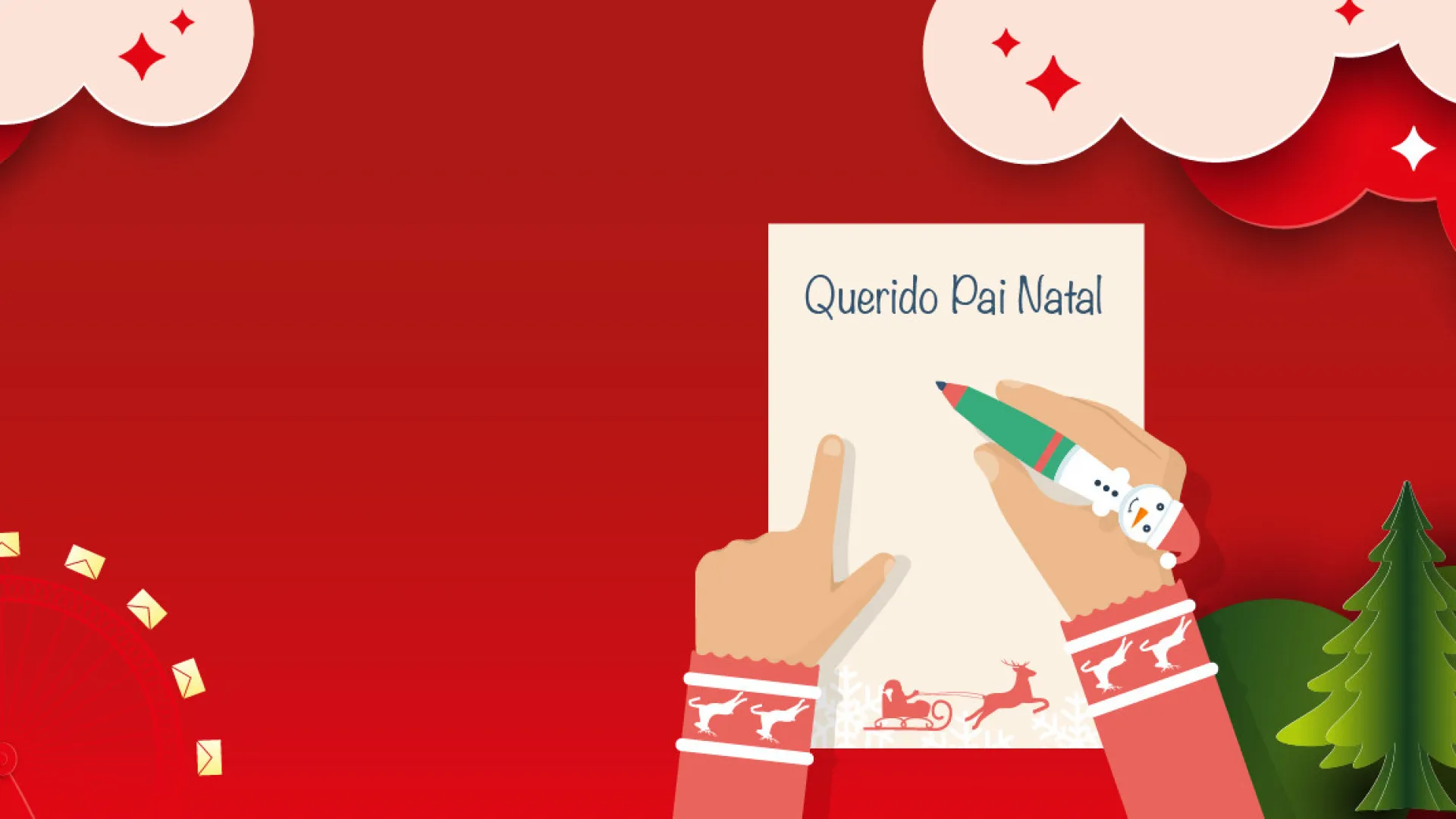 
                    CTT já começaram a receber cartas para o Pai Natal: 