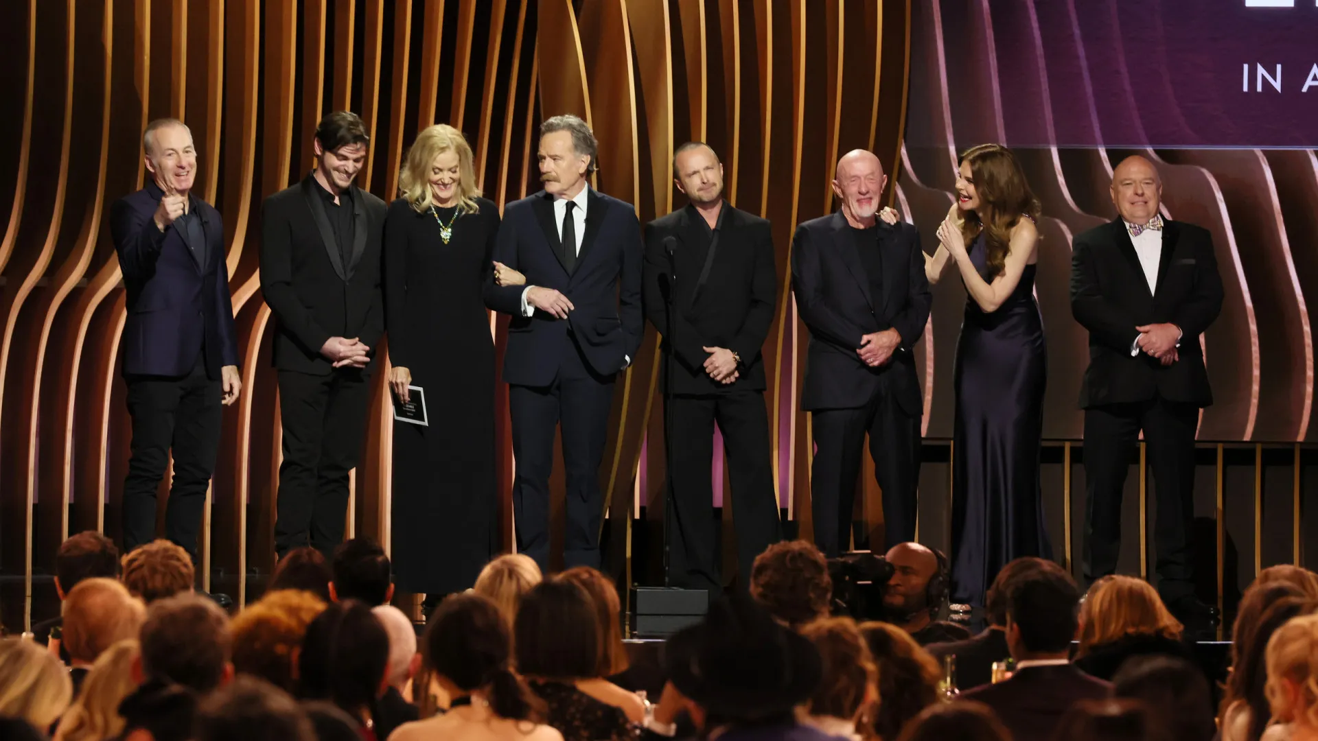 Elenco de 'Breaking Bad' junta-se nos SAG Awards