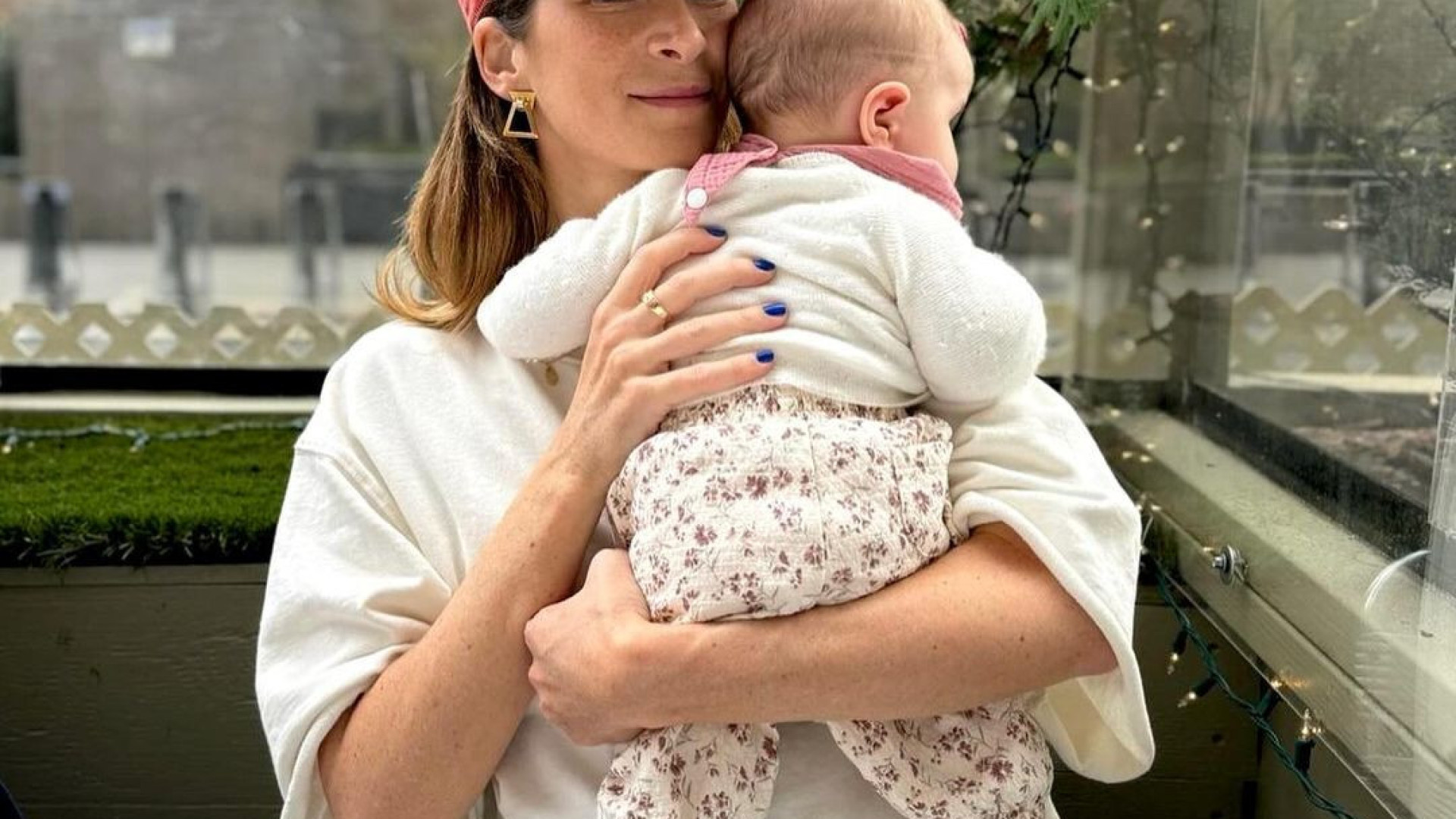 Matilde Breyner faz atualização sobre hemangioma da filha. 