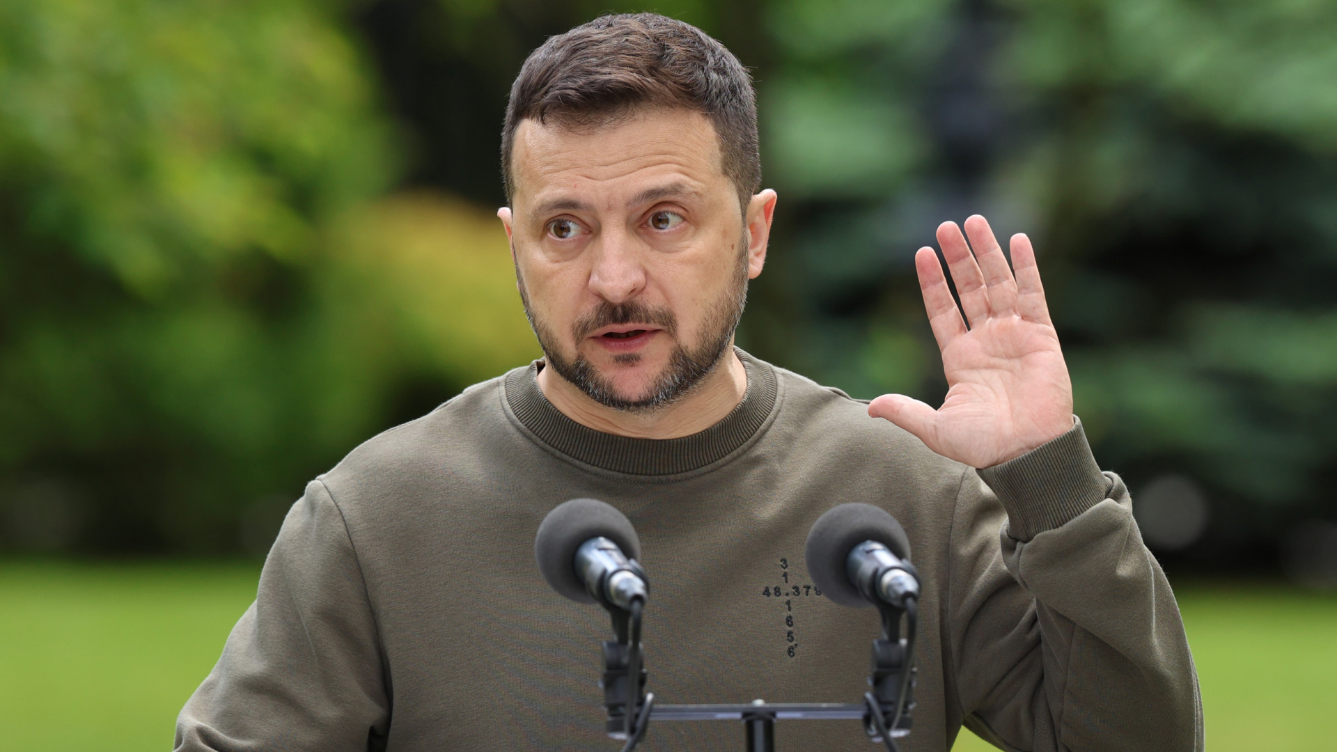 Zelensky saúda hipótese de presença de Trump em reunião com Putin