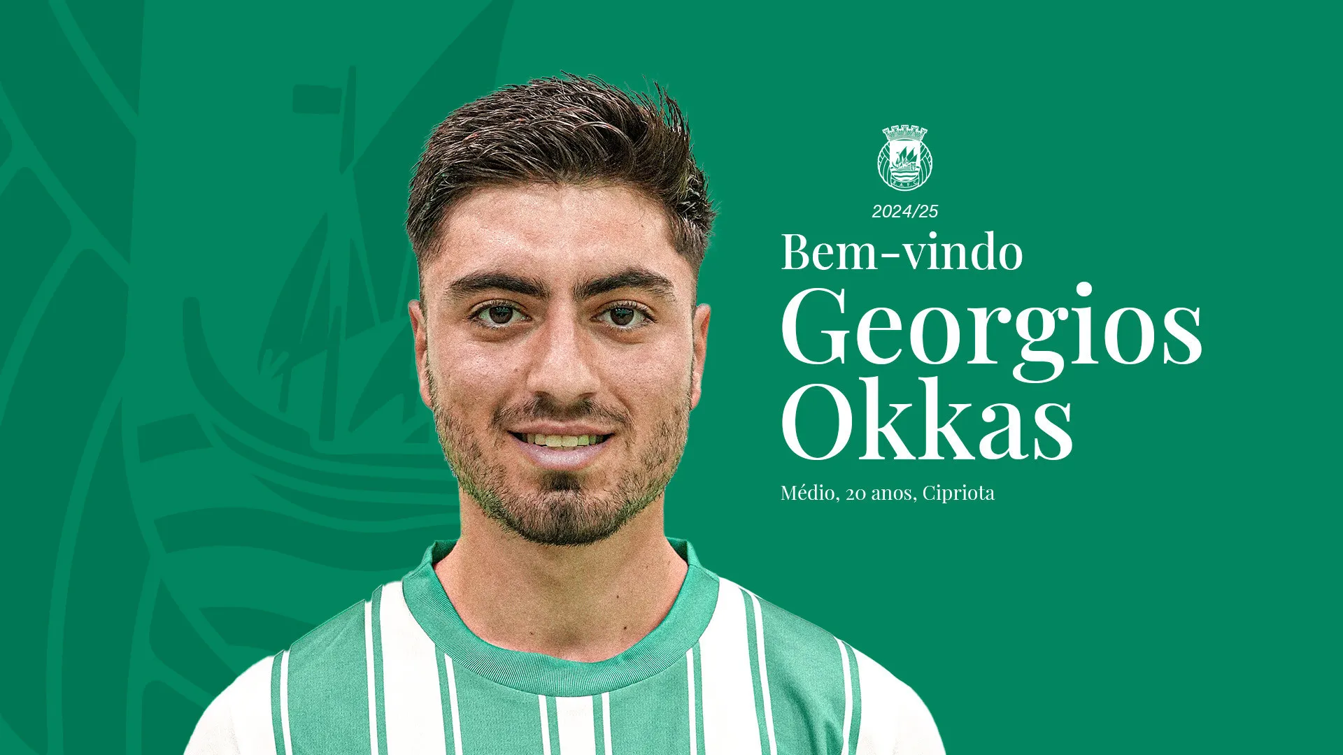
                    Oficial: Rio Ave empresta Georgios Okkas aos gregos do Panionios
                