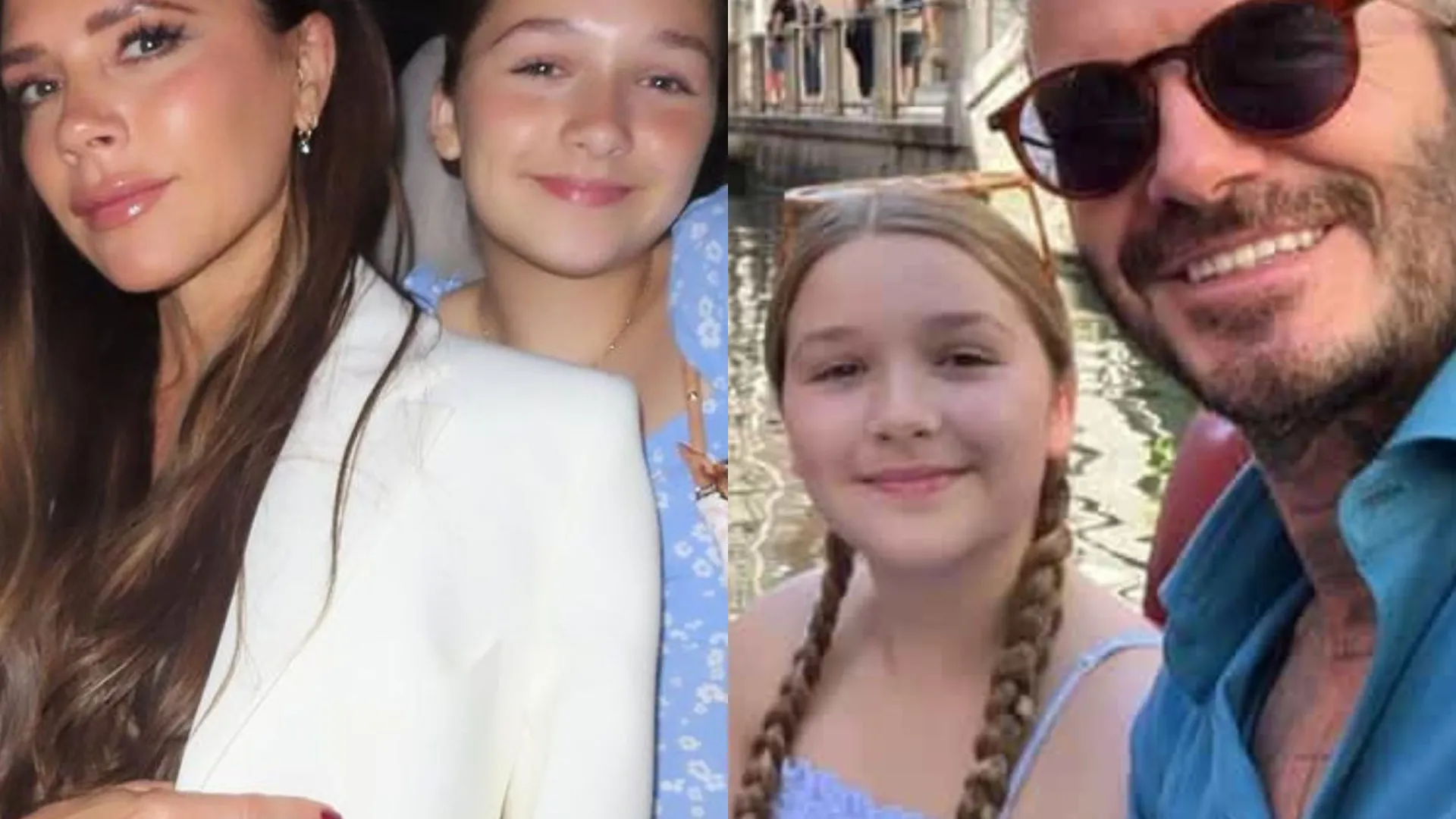 Filha mais nova de David e Victoria Beckham está de parabéns