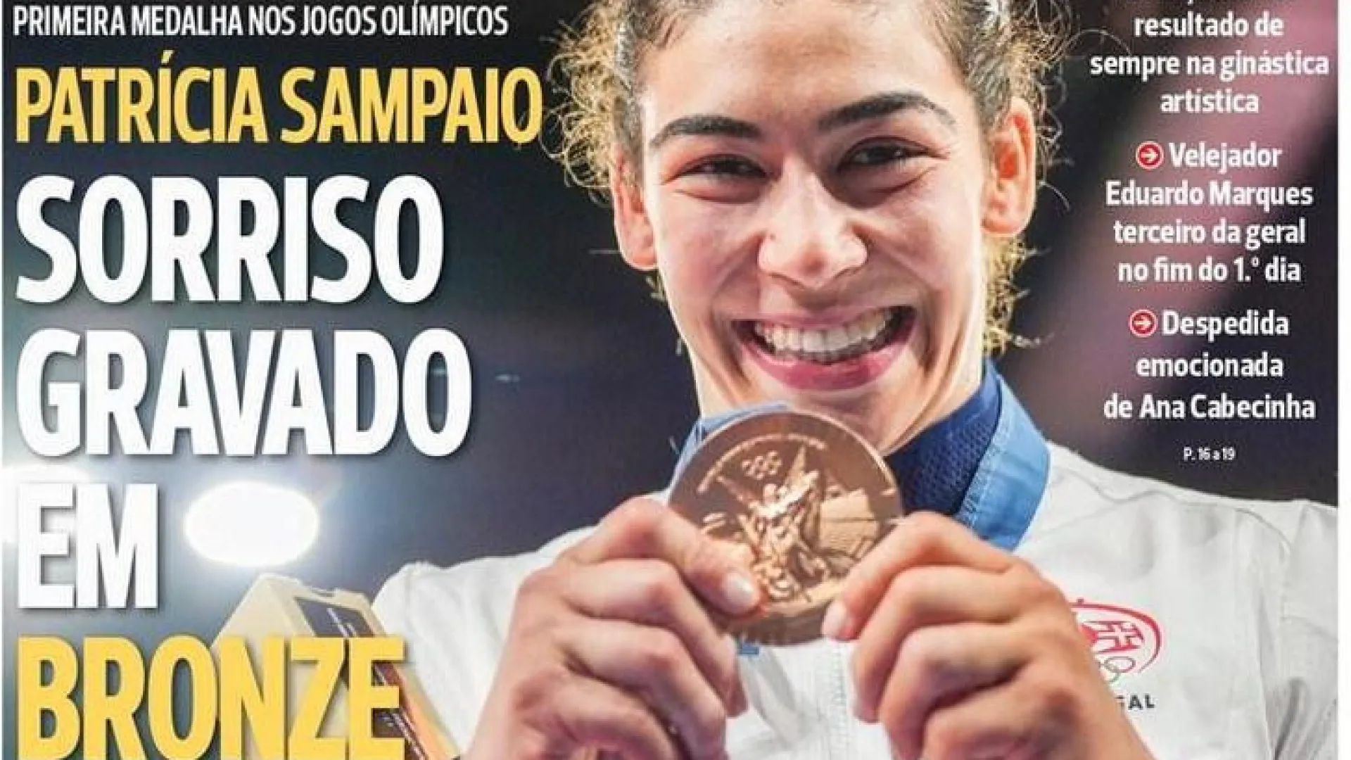Por cá: Do "orgulho" olímpico português ao "Quenda relâmpago"