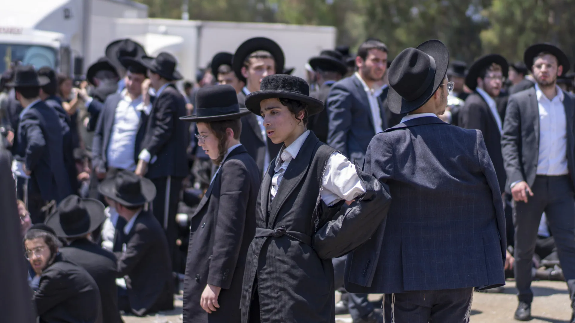 
                    Israel: Protesto travou detenção de desertores judeus ultraortodoxos
                