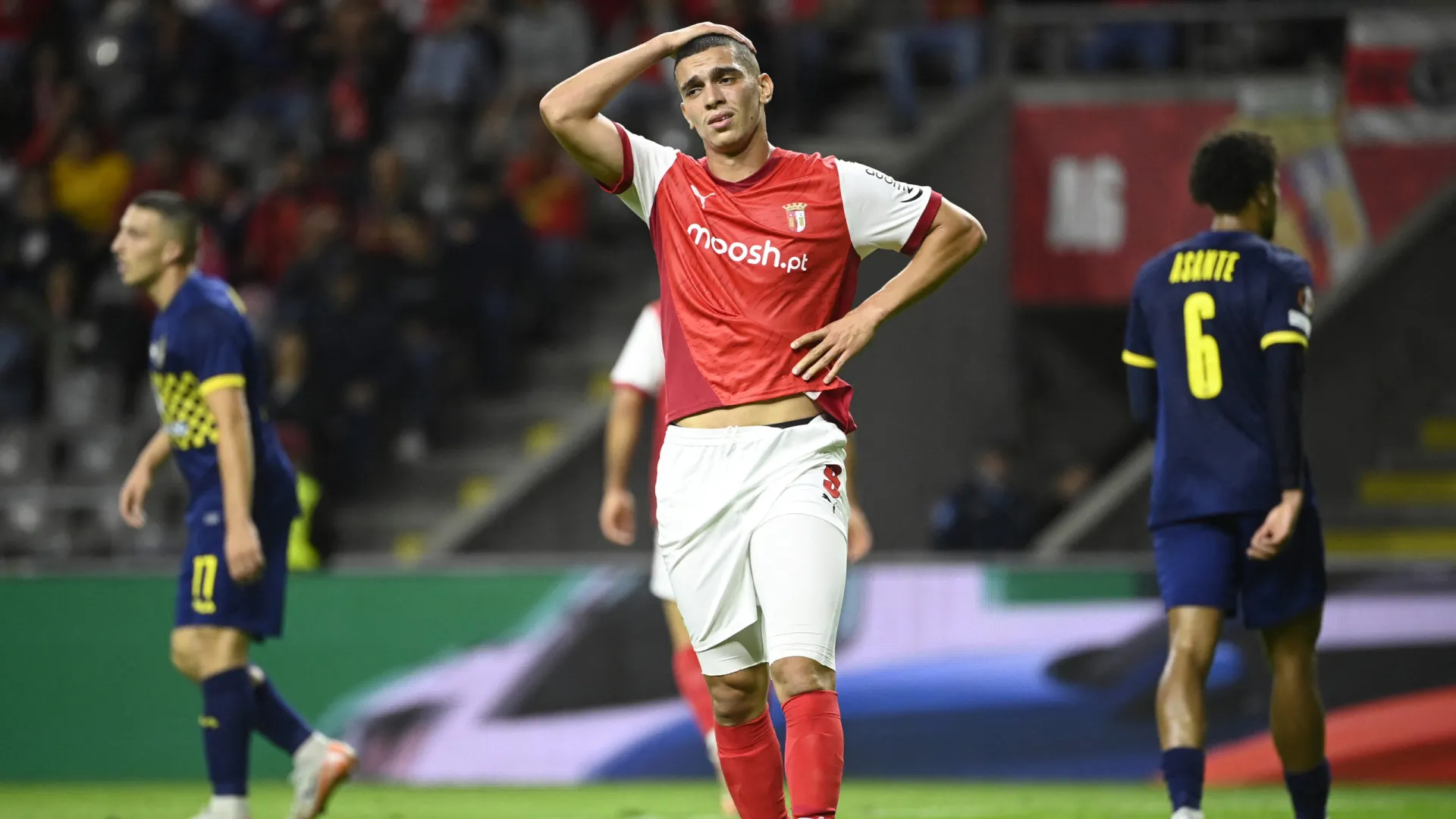 
                    El Ouazzani desfalca Sporting de Braga por período longo
                