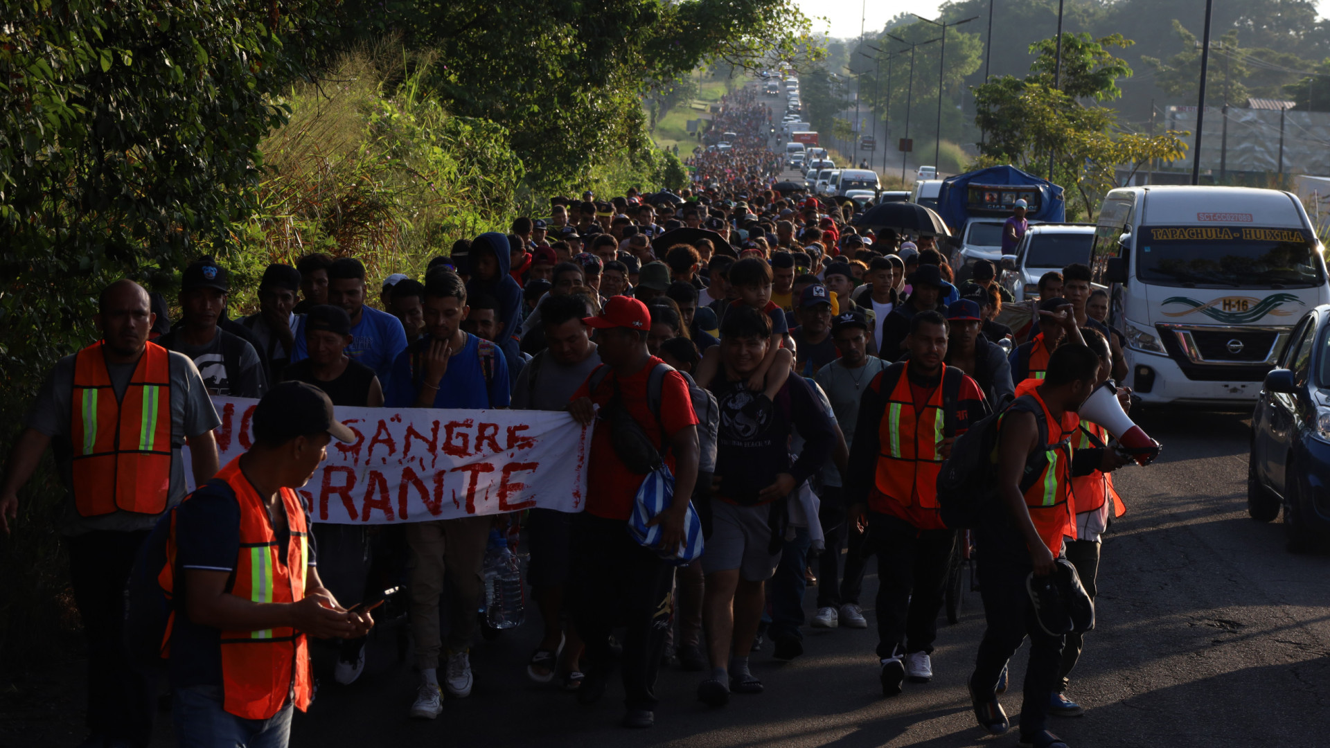 Nova caravana parte do México para chegar aos EUA antes da posse de Trump