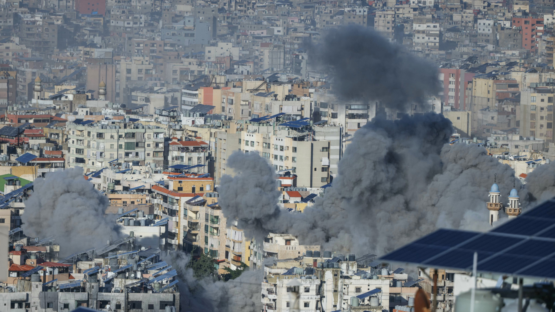 Novos bombardeamentos israelitas visam sul de Beirute