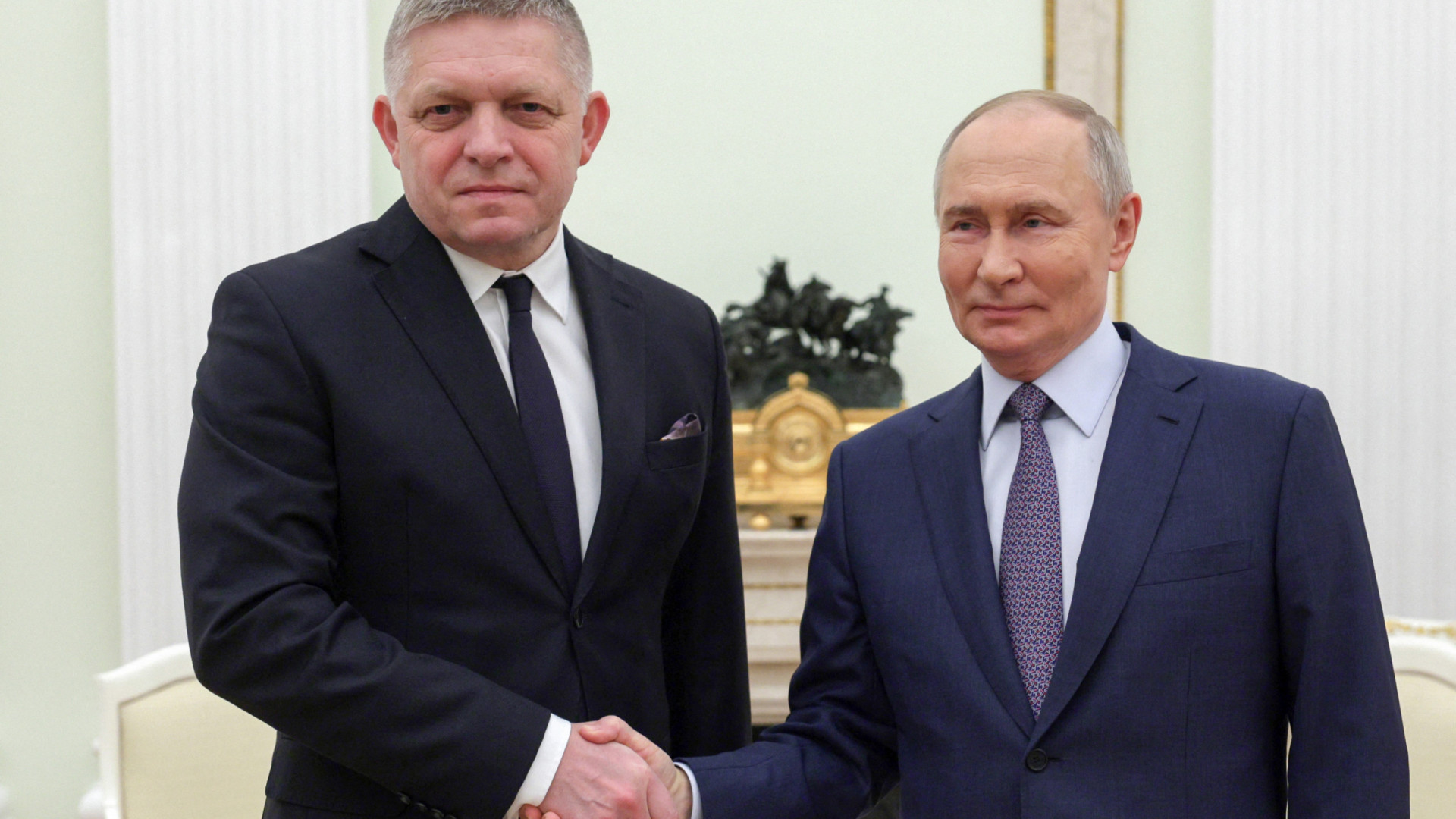 Putin e Fico discutiram energia, Ucrânia e relações bilaterais, diz Kremlin