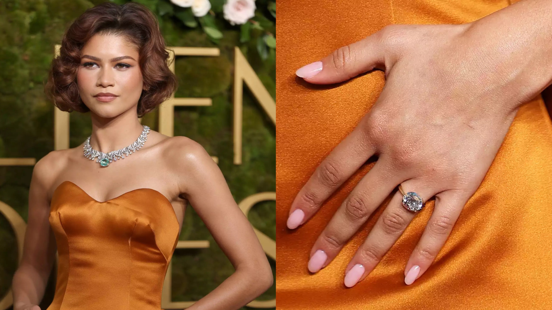 O 'misterioso' anel de diamantes usado por Zendaya. Casamento a caminho?