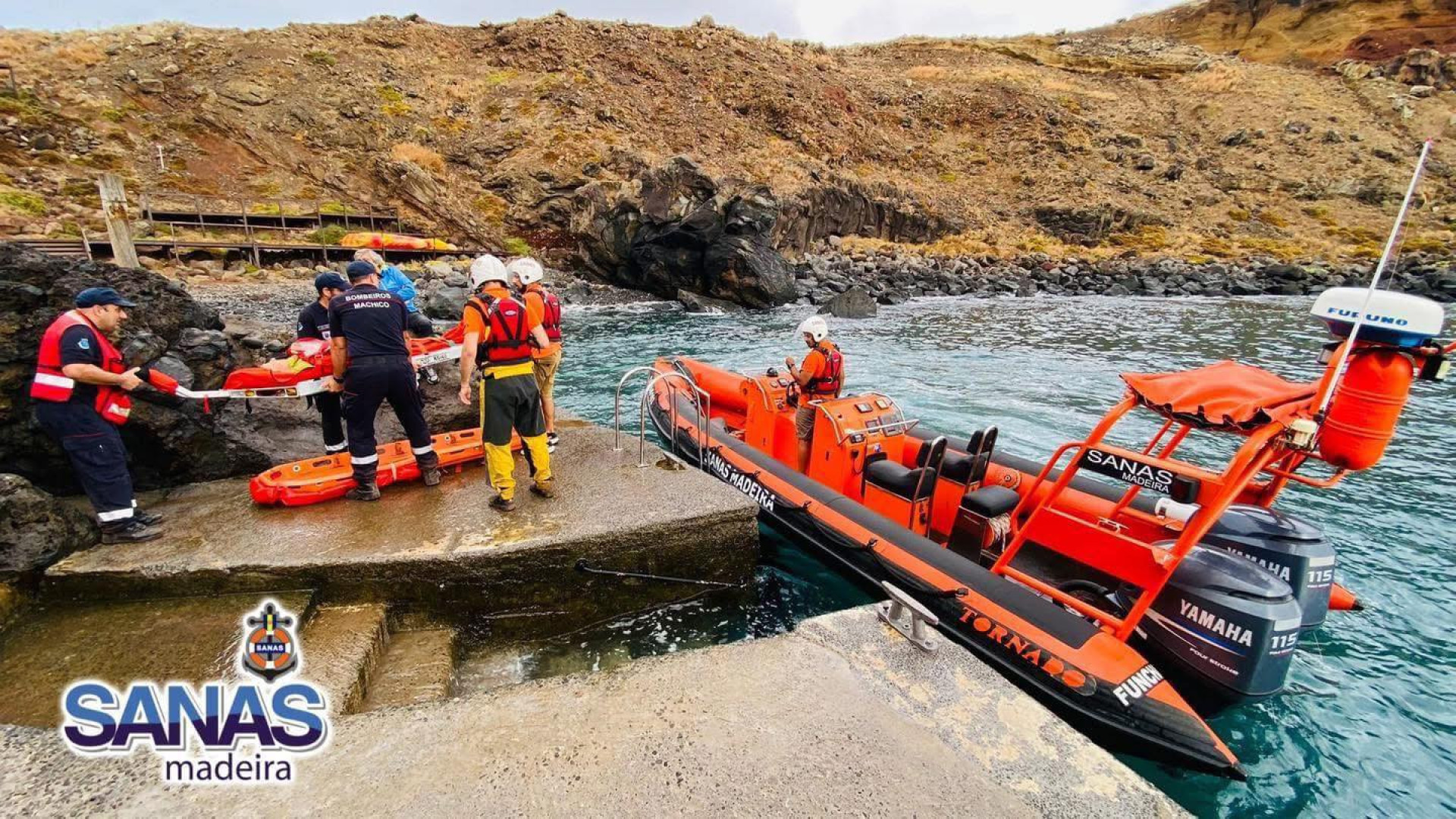 Turista alemã sofre ferimento na perna e é resgatada na Madeira
