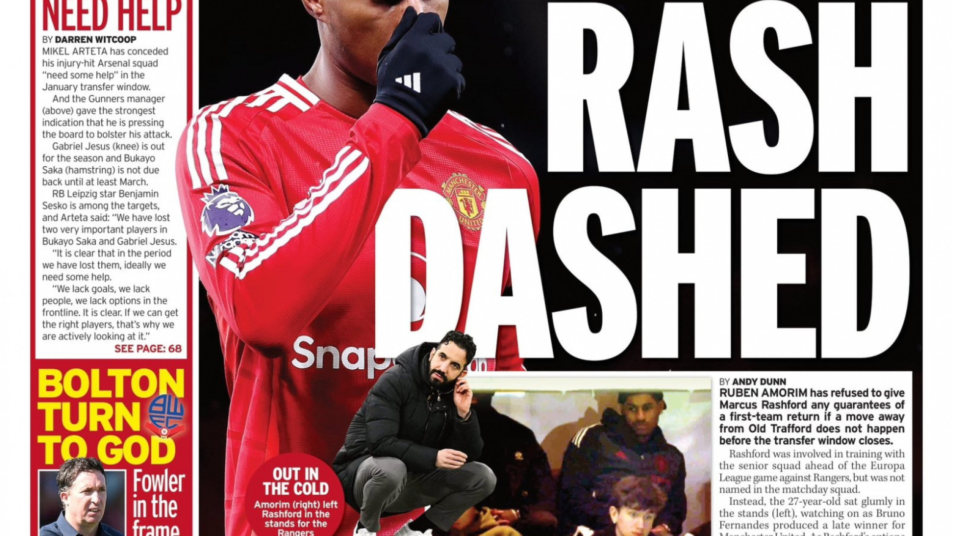 Lá fora: Rashford continua a dar que falar e Barça ‘blinda’ miúdos