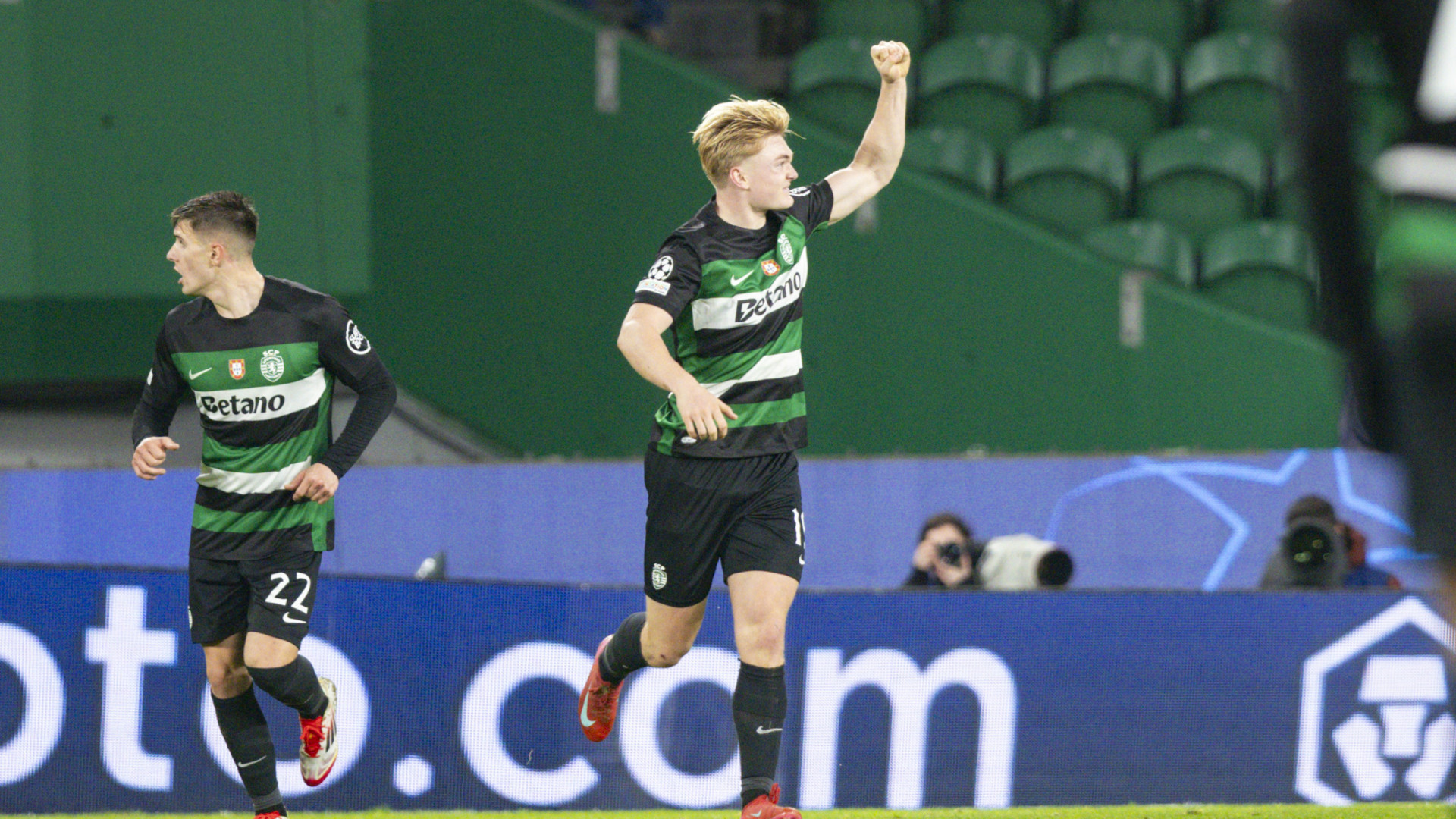 Harder ‘louco’ após marcar na Champions: “É espetacular ajudar a equipa”