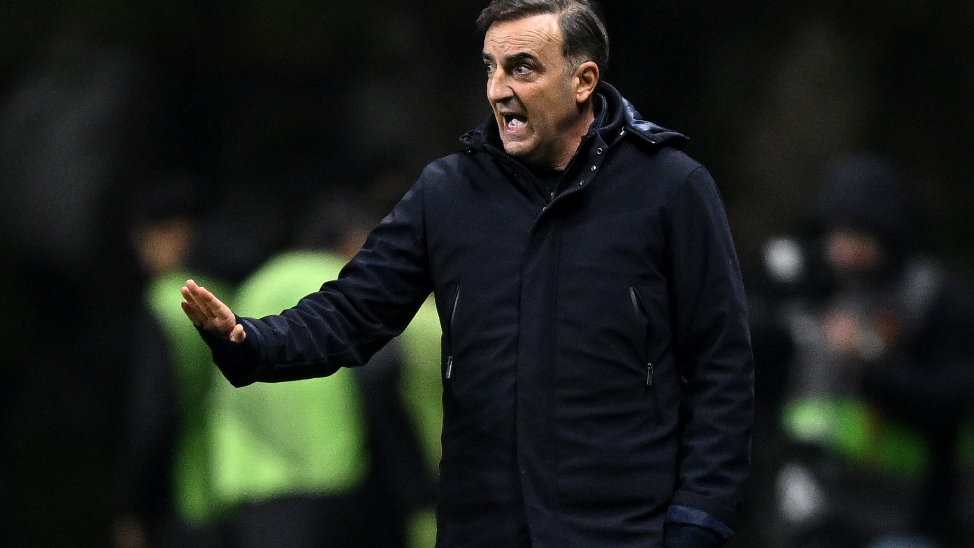 A reação de Carvalhal após o Sp. Braga ser eliminado da Liga Europa