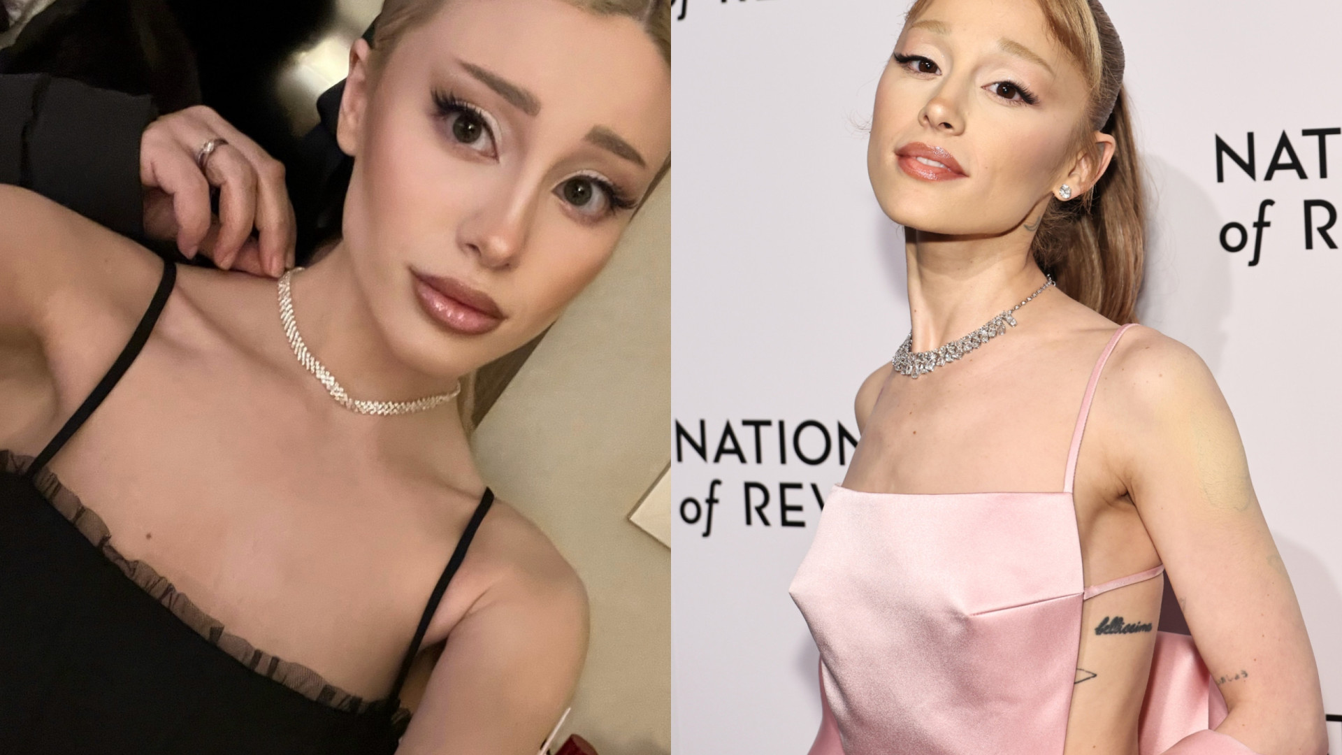 Sósia de Ariana Grande “faz lembrar mais uma daquelas bonecas de cera”