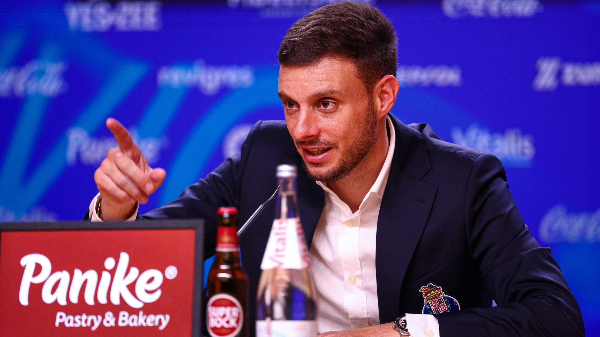Martín Anselmi fala sobre o sistema e a forma como trabalha no FC Porto