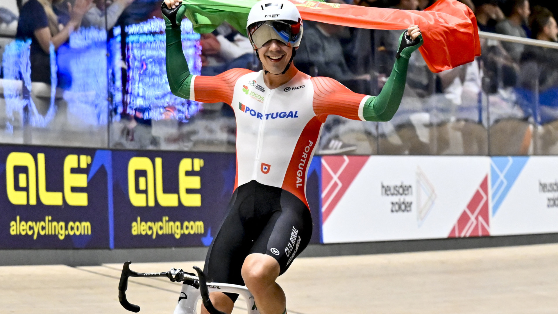 Iúri Leitão soma nova medalha e é campeão europeu de scratch