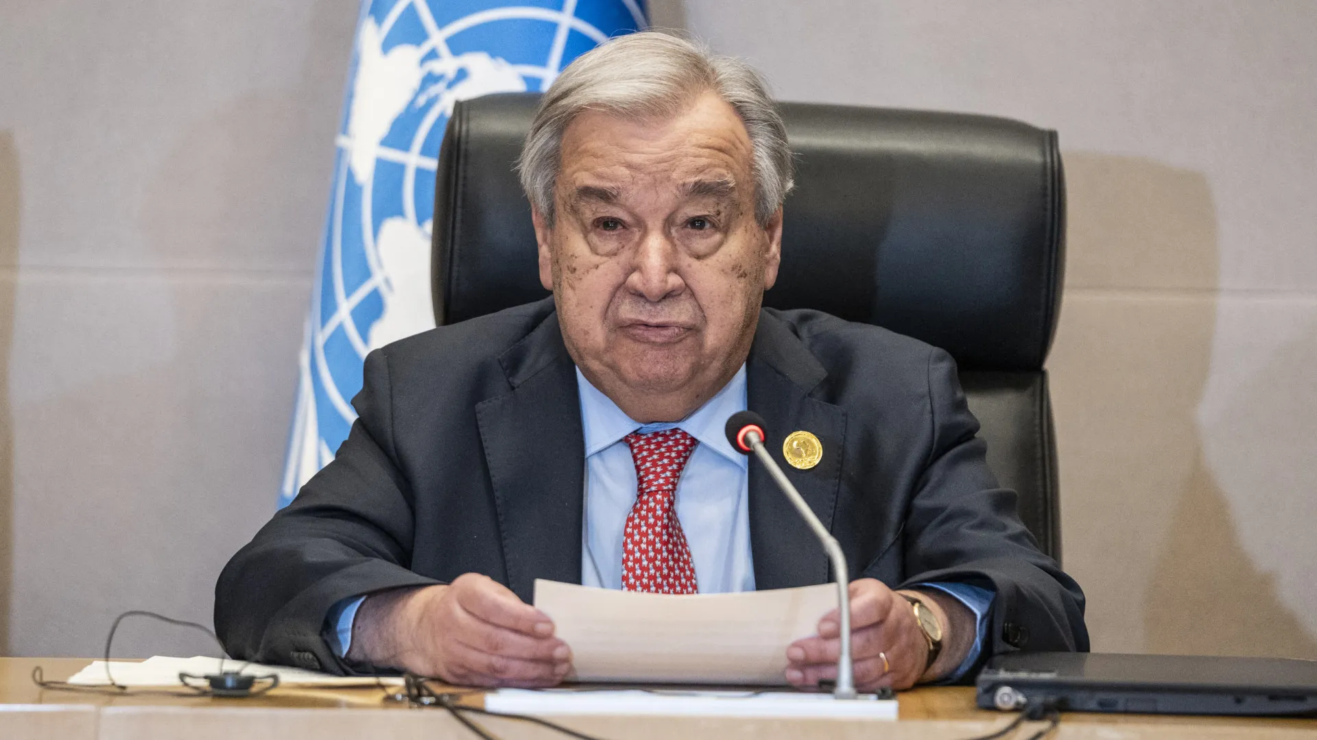 
                    Guterres defende presença de presidente palestiniano na ONU
                