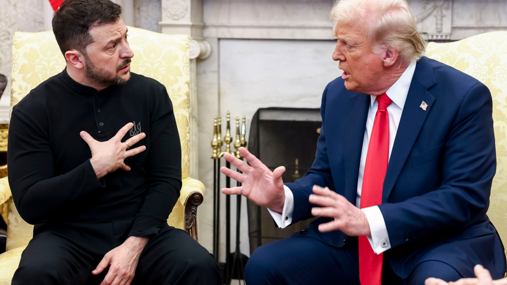 Trump acusa Zelensky de “ingratidão” em encontro tenso na Sala Oval