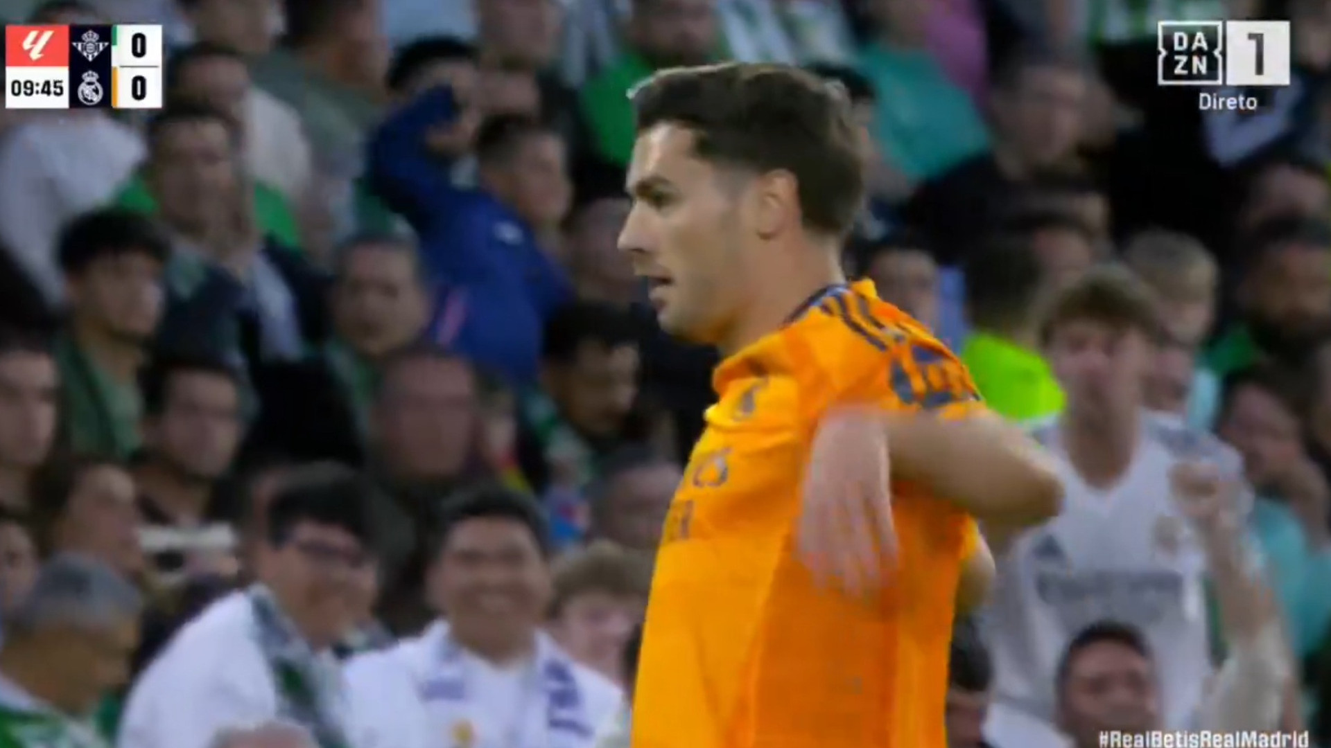 Real Madrid ‘silenciou’ Real Betis e Brahim Díaz festejou assim