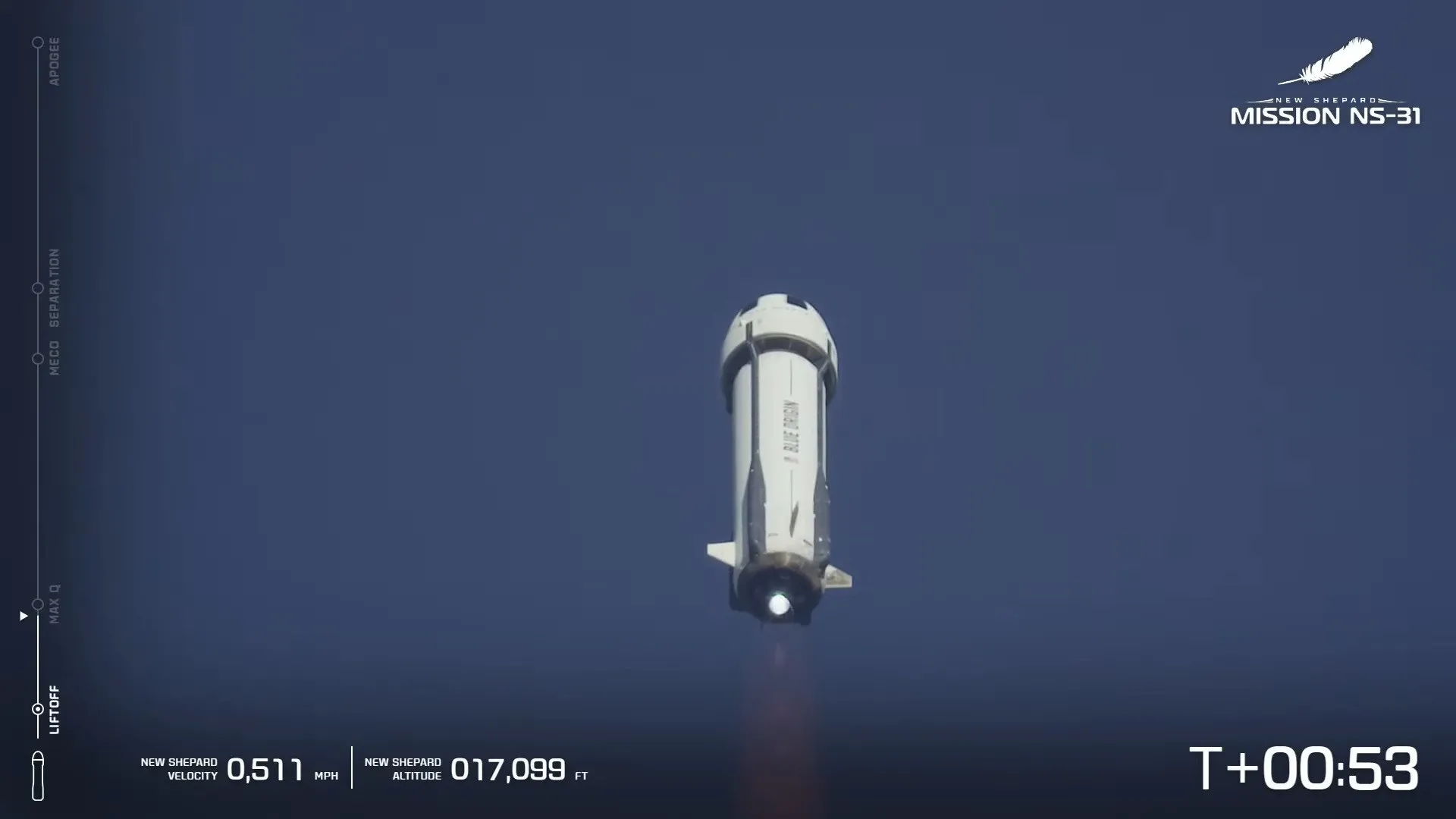 
                    Blue Origin adia para quarta lançamento de dois satélites rumo a Marte
                