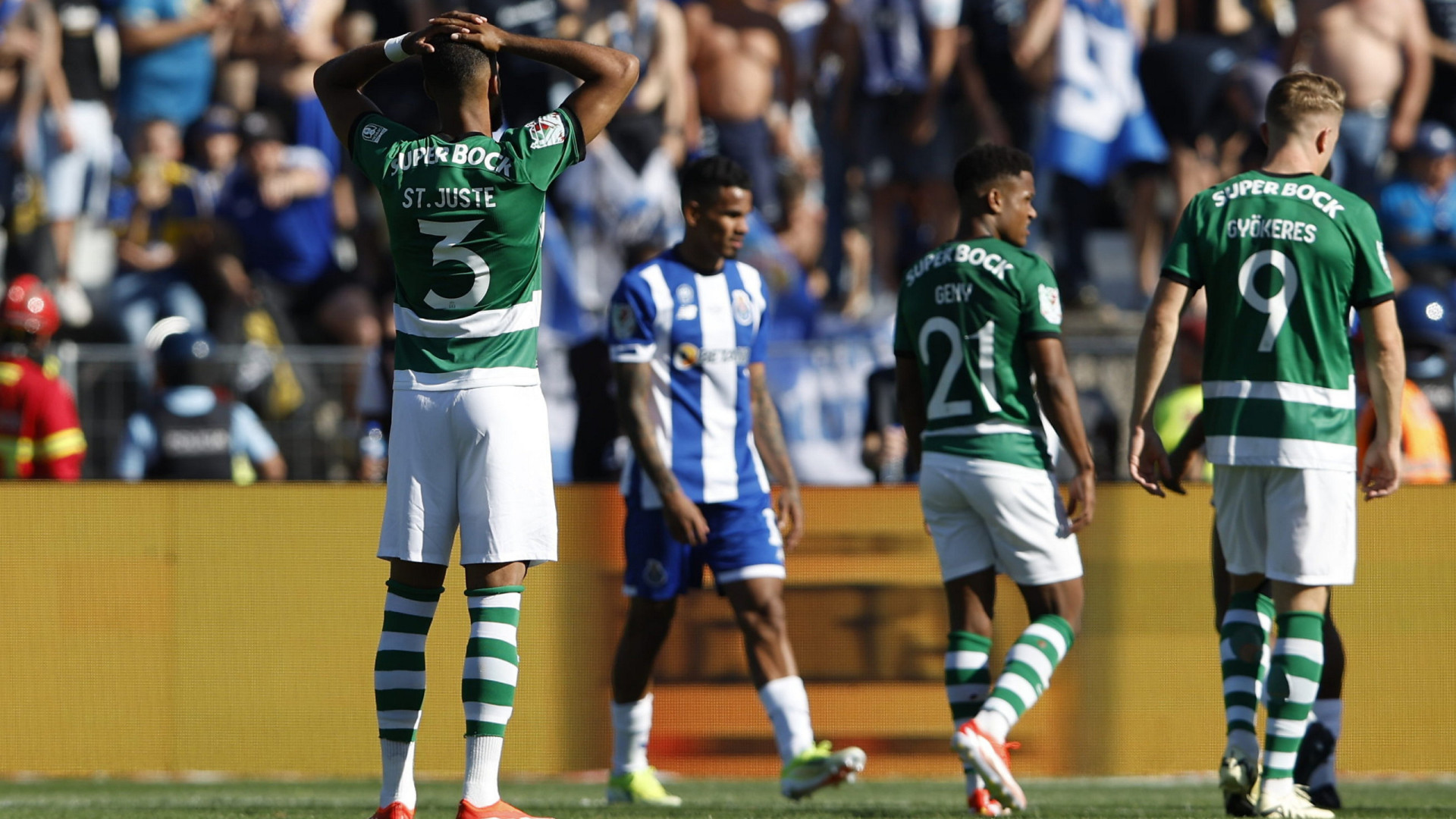 St. Juste foi ‘vilão’. Recorde o último 11 do Sporting na final da Taça