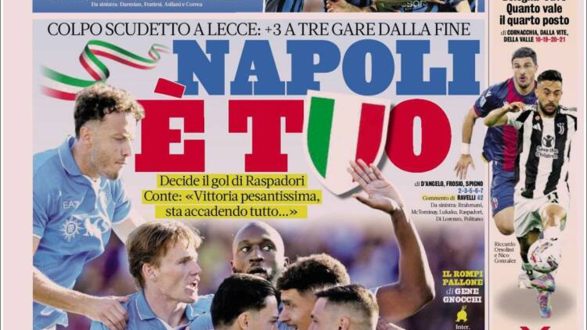 Lá fora: Napoli mais perto do título e Barça opera remontada