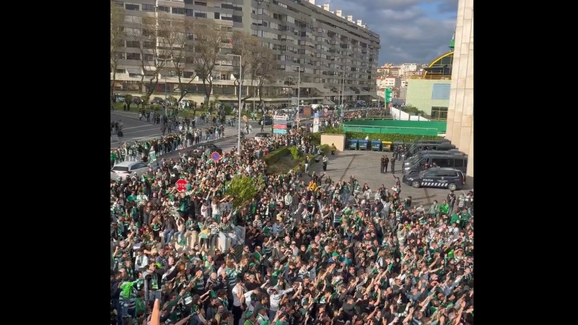 'Onda verde'. Eis o que espera o autocarro do Sporting em Alvalade