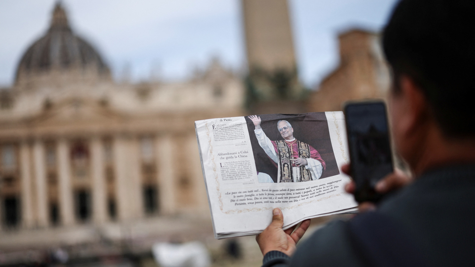 AO MINUTO: Papa Leão XIV 'estreia-se' no Vaticano com 1.ª missa